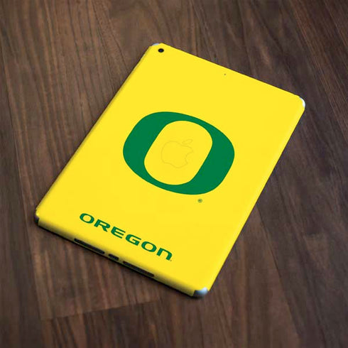 University of Oregon Mesh Yellow Apple iPad Skin