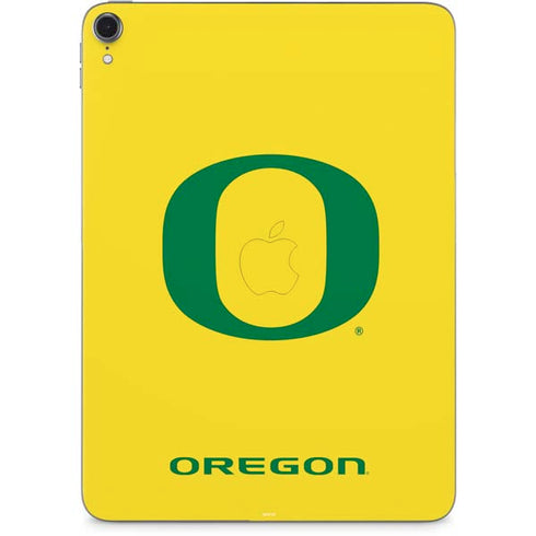 University of Oregon Mesh Yellow Apple iPad Pro Skin