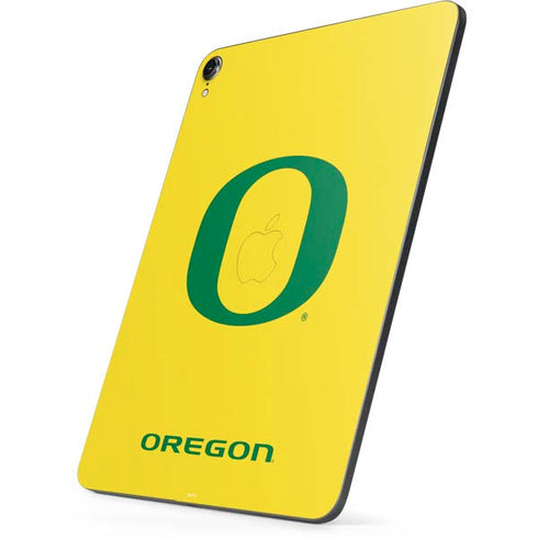 University of Oregon Mesh Yellow Apple iPad Pro Skin
