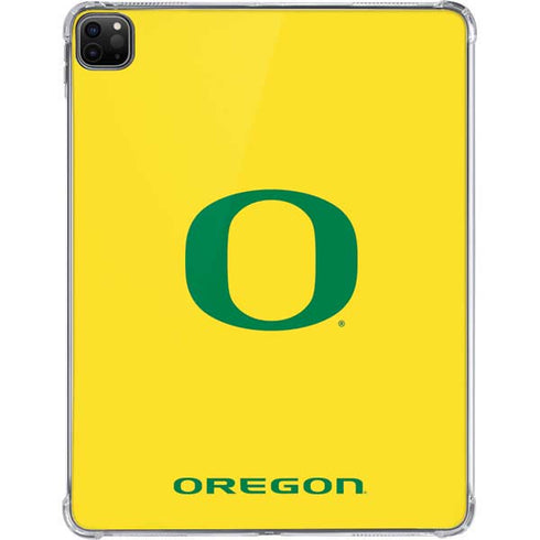 University of Oregon Mesh Yellow iPad Pro 11in (2024) Clear Case