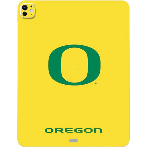 University of Oregon Mesh Yellow iPad Pro 13in M4 (2024) Skin