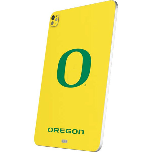 University of Oregon Mesh Yellow iPad Pro 13in M4 (2024) Skin