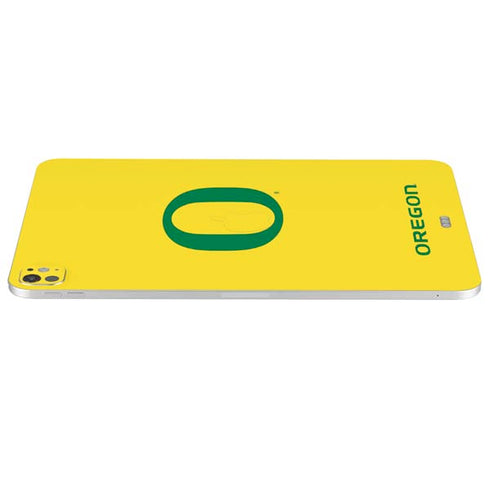 University of Oregon Mesh Yellow iPad Pro 13in M4 (2024) Skin