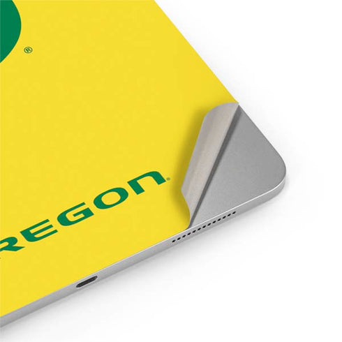 University of Oregon Mesh Yellow iPad Pro 13in M4 (2024) Skin