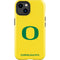 University of Oregon Mesh Yellow iPhone 15 Impact Case