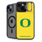 University of Oregon Mesh Yellow iPhone 15 Plus Kickstand Case