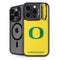 University of Oregon Mesh Yellow iPhone 15 Pro Max Kickstand Case