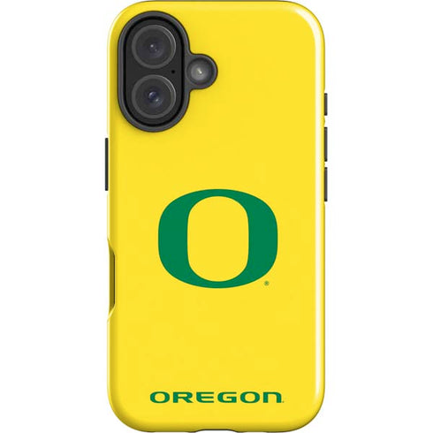 University of Oregon Mesh Yellow iPhone 16 Plus Impact Case