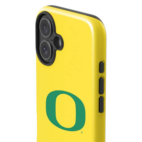 University of Oregon Mesh Yellow iPhone 16 Plus Impact Case