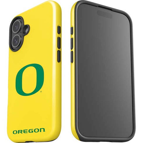 University of Oregon Mesh Yellow iPhone 16 Plus Impact Case