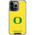 University of Oregon Mesh Yellow iPhone 16 Pro Clear Case