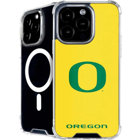 University of Oregon Mesh Yellow iPhone 16 Pro MagSafe Case