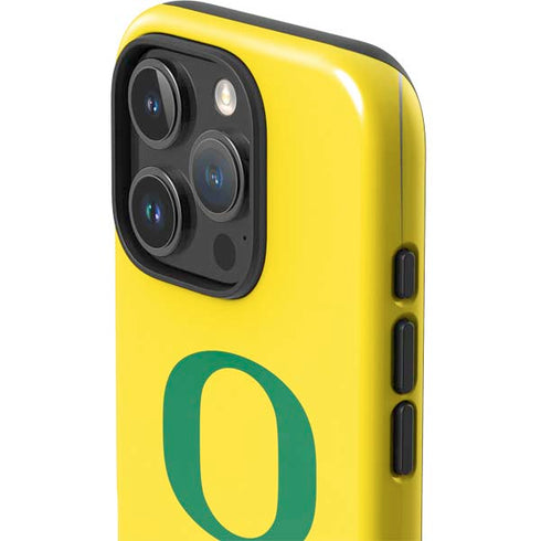 University of Oregon Mesh Yellow iPhone 16 Pro Max Impact Case