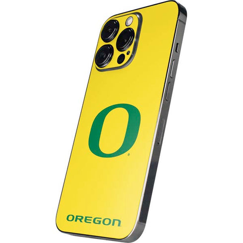 University of Oregon Mesh Yellow iPhone 16 Pro Max Skin
