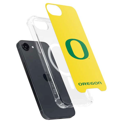 University of Oregon Mesh Yellow iPhone 16e MagSafe Case