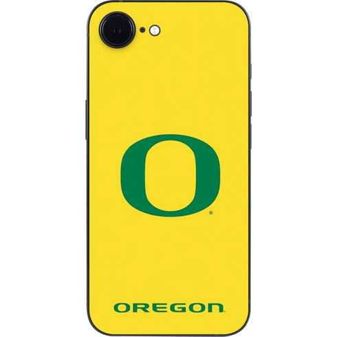 University of Oregon Mesh Yellow iPhone 16e Skin