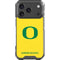 University of Oregon Mesh Yellow iPhone 18 Pro Clear Case