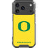 University of Oregon Mesh Yellow iPhone 18 Pro Clear Case