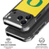 University of Oregon Mesh Yellow iPhone 18 Pro Clear Case