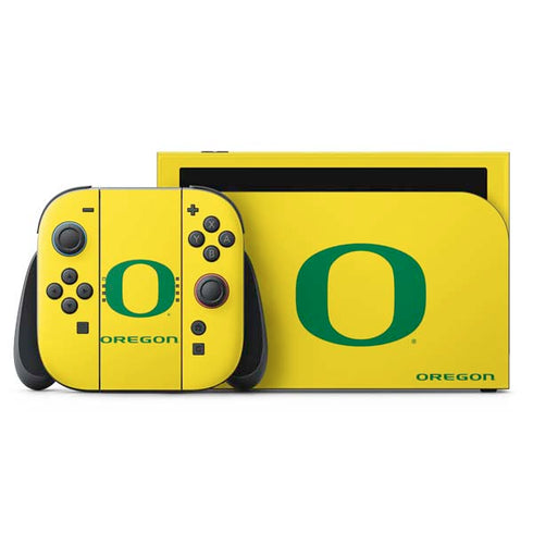 University of Oregon Mesh Yellow Nintendo Skins