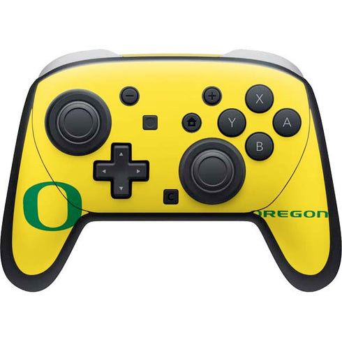 University of Oregon Mesh Yellow Nintendo Switch 2 (2025) Pro Controller Skin