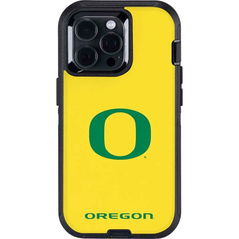 University of Oregon Mesh Yellow Otterbox Defender iPhone Skin
