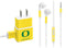 University of Oregon Mesh Yellow Phone Charger Skin