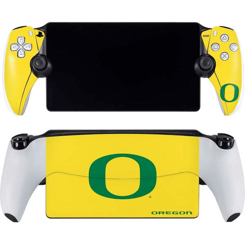 University of Oregon Mesh Yellow PlayStation PS5 Skins
