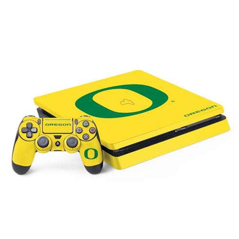 University of Oregon Mesh Yellow PlayStation PS4 Skins
