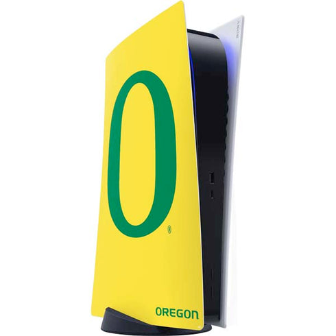 University of Oregon Mesh Yellow PlayStation PS5 Skins