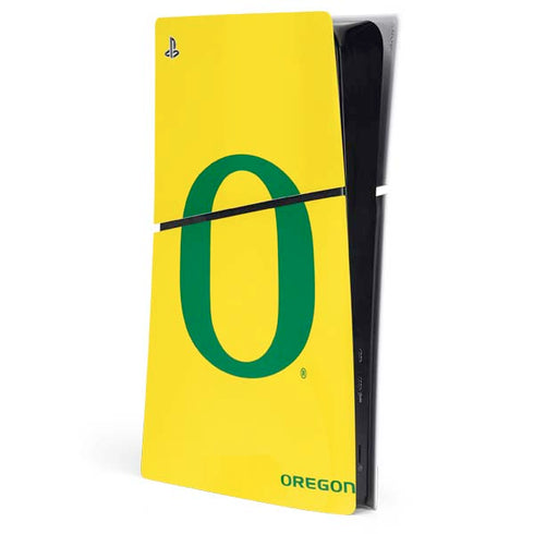 University of Oregon Mesh Yellow PlayStation PS5 Skins