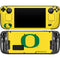 University of Oregon Mesh Yellow Steam Deck Handheld Gaming Computer OLED Skin