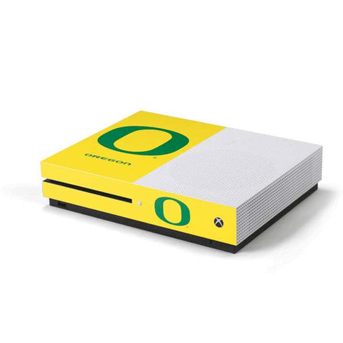 University of Oregon Mesh Yellow Xbox One Skins