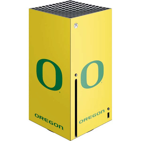 University of Oregon Mesh Yellow Xbox Series X Skins