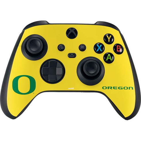 University of Oregon Mesh Yellow XBox Series X Digital Edition Bundle Skin