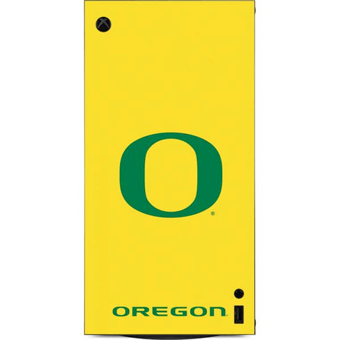 University of Oregon Mesh Yellow XBox Series X Digital Edition Console Skin