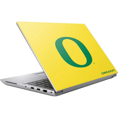 University of Oregon Mesh Yellow HP ZBook Fury 16 G10 Skin
