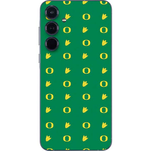 University of Oregon Pattern Galaxy A35 5G Skin