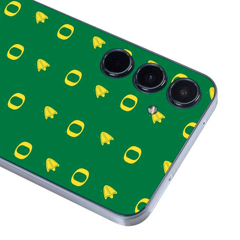 University of Oregon Pattern Galaxy A35 5G Skin