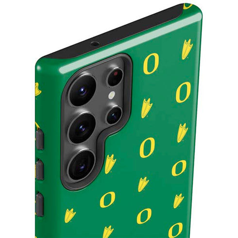 University of Oregon Pattern Galaxy S23 Ultra Pro Case