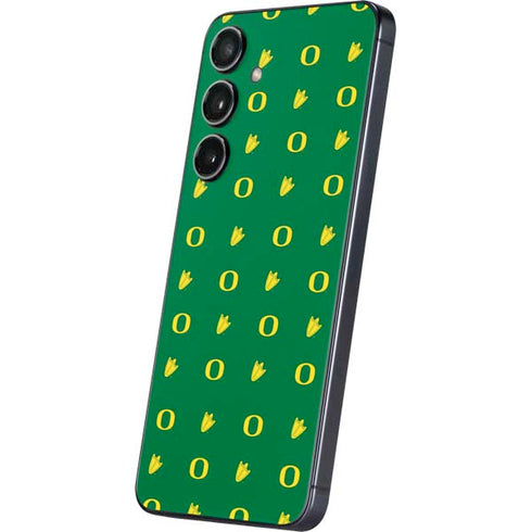 University of Oregon Pattern Galaxy S24 Plus Skin
