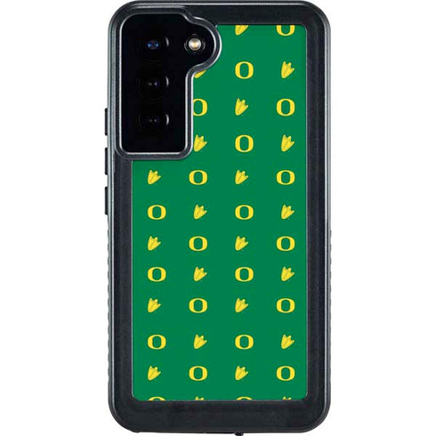 University of Oregon Pattern Galaxy S24 Plus Waterproof Case
