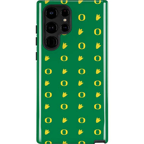 University of Oregon Pattern Galaxy Cases