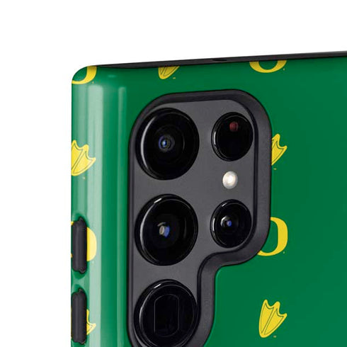 University of Oregon Pattern Galaxy S25 Ultra Impact Case