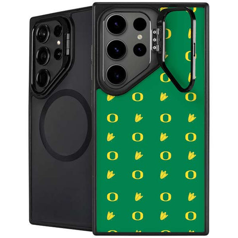 University of Oregon Pattern Galaxy S24 Ultra Kickstand Case