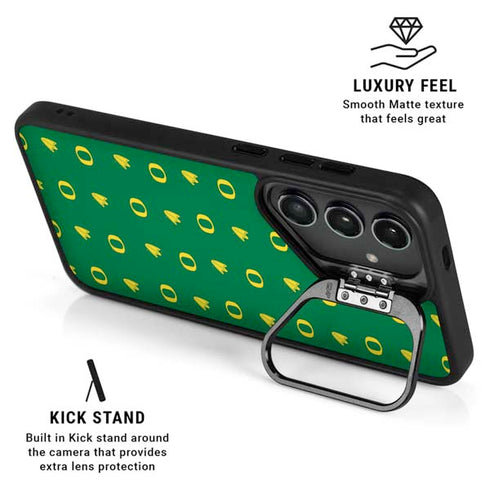 University of Oregon Pattern Galaxy S25 Ultra Kickstand Case