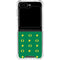 University of Oregon Pattern Galaxy Z Flip6 Clear Case