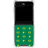 University of Oregon Pattern Galaxy Z Flip6 Clear Case