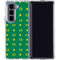 University of Oregon Pattern Galaxy Z Fold5 5G Clear Case