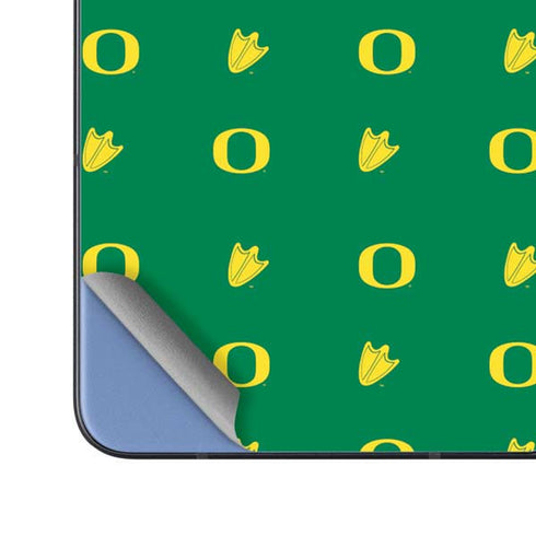 University of Oregon Pattern Galaxy Z Fold5 5G Skin